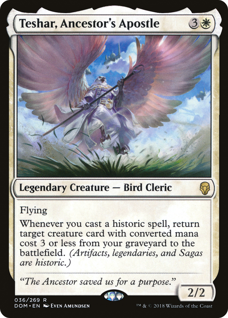 Teshar, Ancestor's Apostle [Dominaria]-1