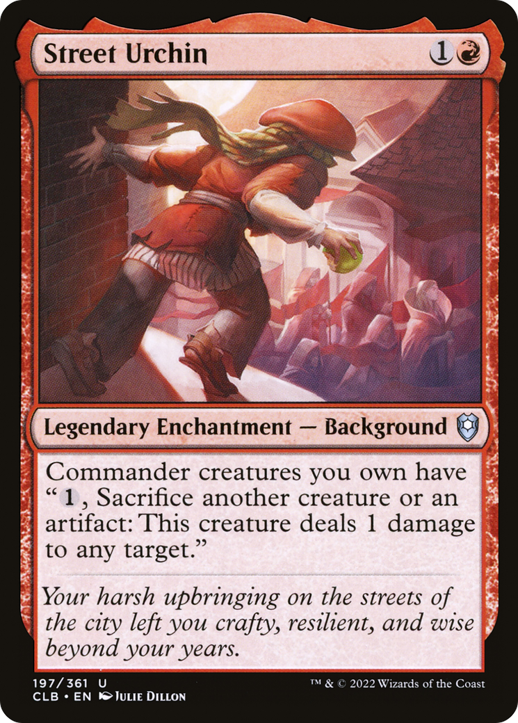Street Urchin [Commander Legends: Battle for Baldur's Gate]-1