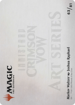 Markov Waltzer // Markov Waltzer (AVOW-063) - Crimson Vow Art Series (Borderless)-2