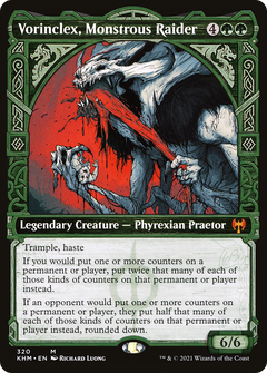 Vorinclex, Monstrous Raider (Showcase) (KHM-320) - Kaldheim: (Showcase) Foil-1