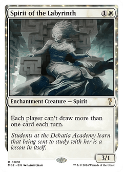 Spirit of the Labyrinth (White Border) [Mystery Booster 2]-1