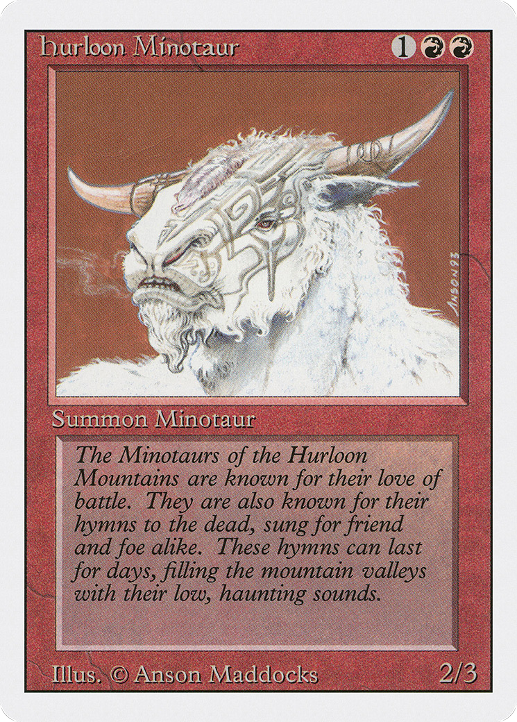 Hurloon Minotaur [Revised Edition]-1