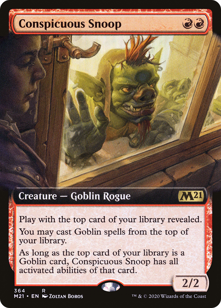 Conspicuous Snoop (Extended Art) [Core Set 2021]-1