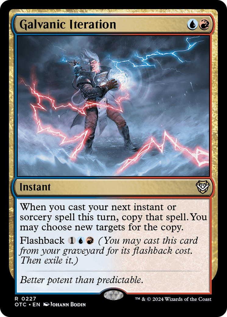 Galvanic Iteration [Outlaws of Thunder Junction Commander]-1