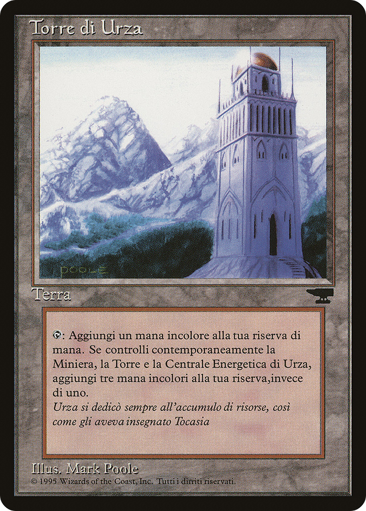 Urza's Tower (Plains) (Italian) - "Torre di Urza" (REN-) - Rinascimento-1