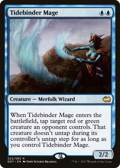 Tidebinder Mage (DDT-022) - Duel Decks: Merfolk vs. Goblins-1