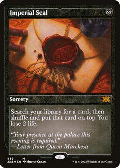 Imperial Seal (Foil Etched) [Double Masters 2022]-1