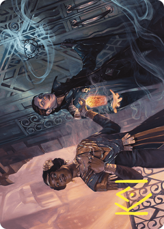 Bribery // Bribery (ACMM-006) - Commander Masters Art Series (Borderless) Foil-3