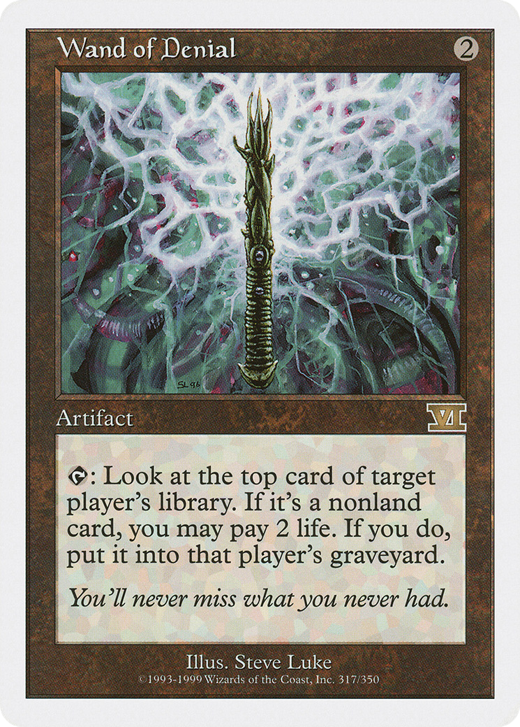 Wand of Denial (6ED-317) - Classic Sixth Edition-1
