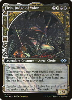 Firja, Judge of Valor (Halo Foil) [Multiverse Legends]-1