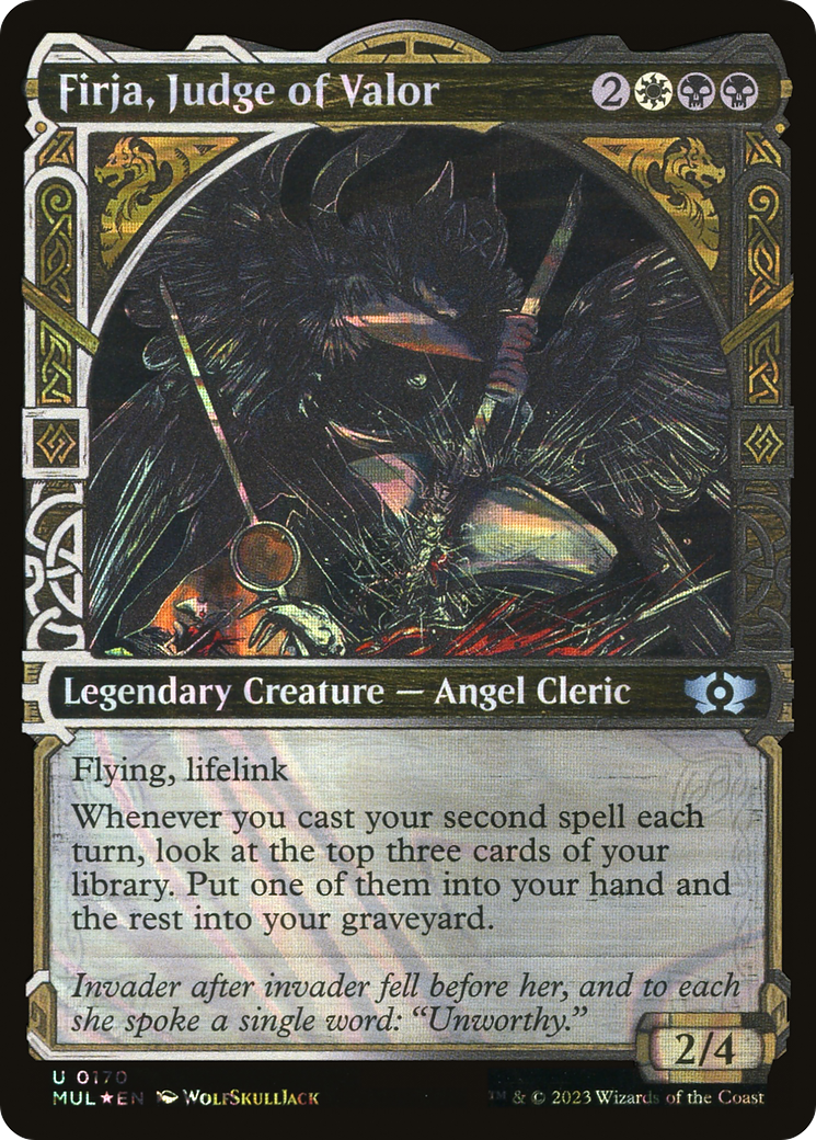 Firja, Judge of Valor (Halo Foil) [Multiverse Legends]-1