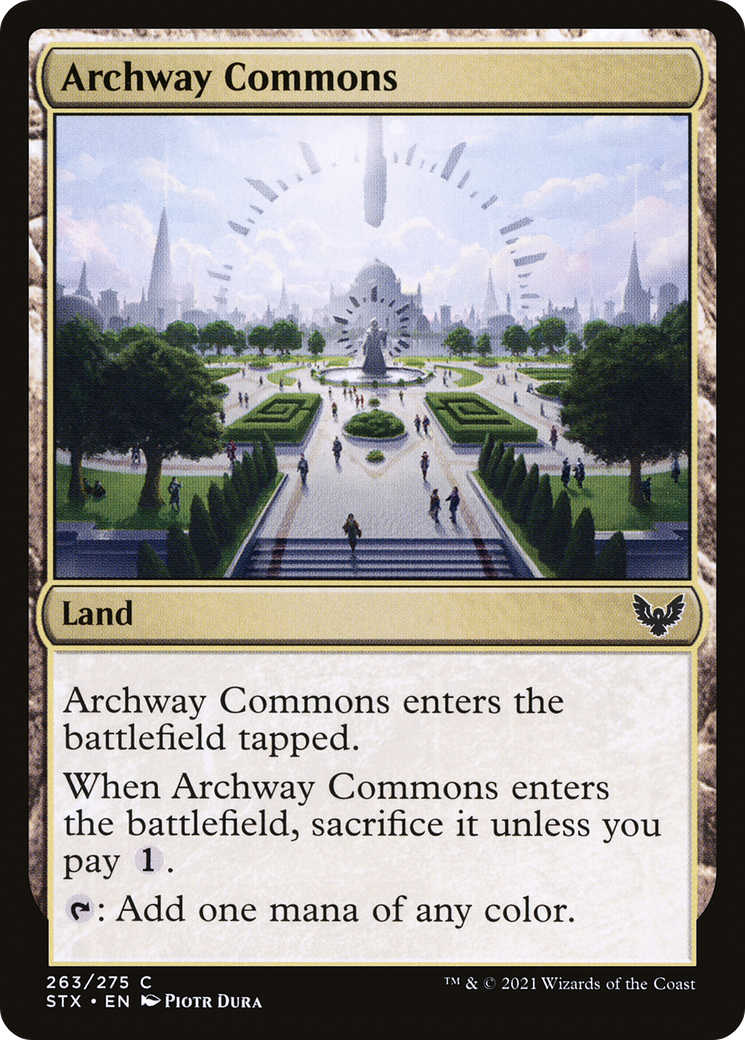 Archway Commons [Strixhaven: School of Mages]-1