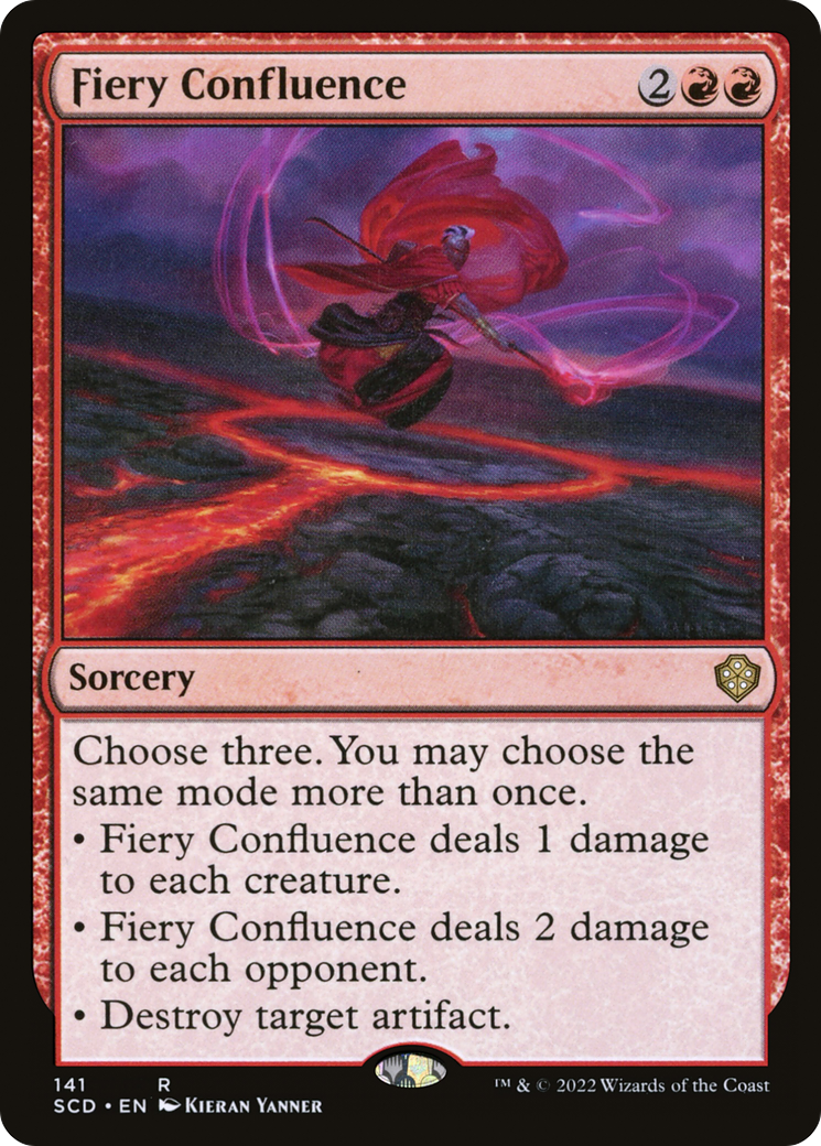 Fiery Confluence [Starter Commander Decks]-1