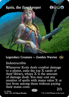 Kotis, the Fangkeeper (Borderless) [Tarkir: Dragonstorm]-1