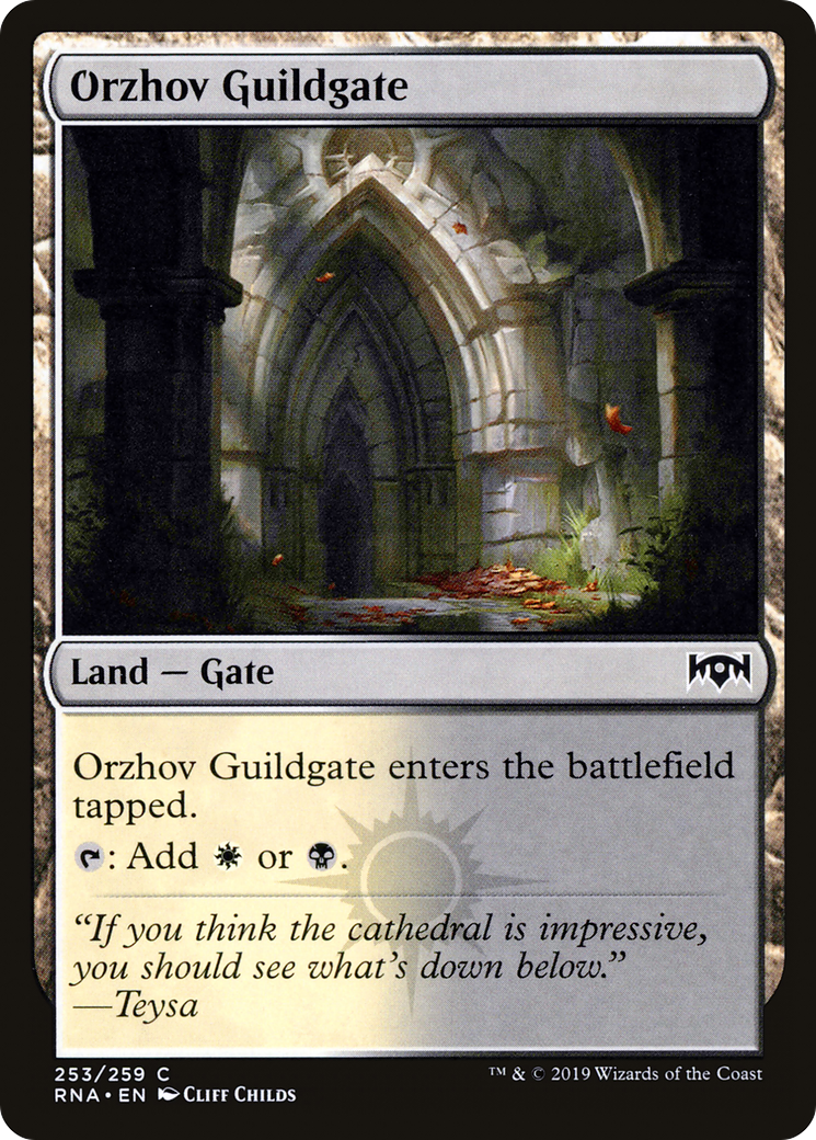 Orzhov Guildgate (253/259) [Ravnica Allegiance]-1