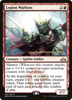 Legion Warboss [Guilds of Ravnica Prerelease Promos]-1