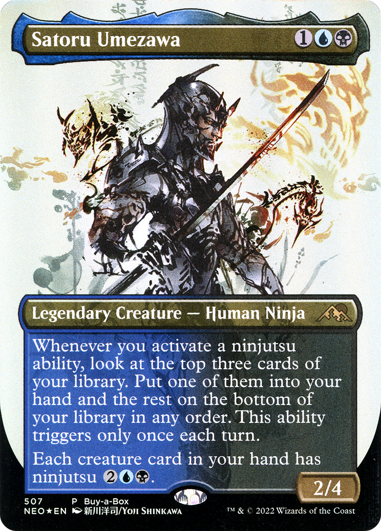 Satoru Umezawa (Buy-A-Box) [Kamigawa: Neon Dynasty]-1