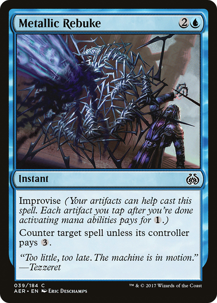 Metallic Rebuke [Aether Revolt]-1
