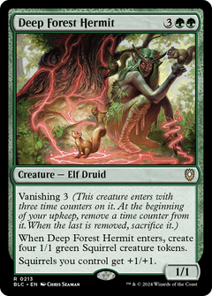Deep Forest Hermit [Bloomburrow Commander]-1