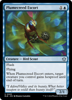 Plumecreed Escort [Bloomburrow]-1
