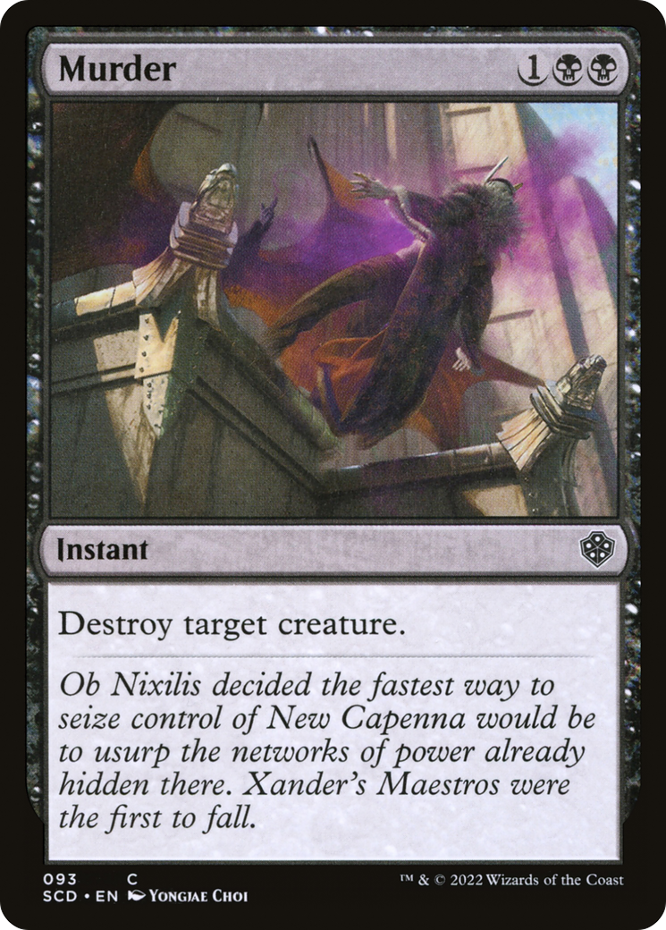 Murder [Starter Commander Decks]-1
