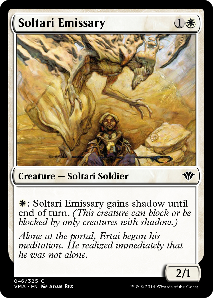 Soltari Emissary (VMA-046) - Vintage Masters Foil-1