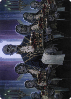 Dying to Serve // Dying to Serve (AVOW-032) - Crimson Vow Art Series (Borderless) Foil-1