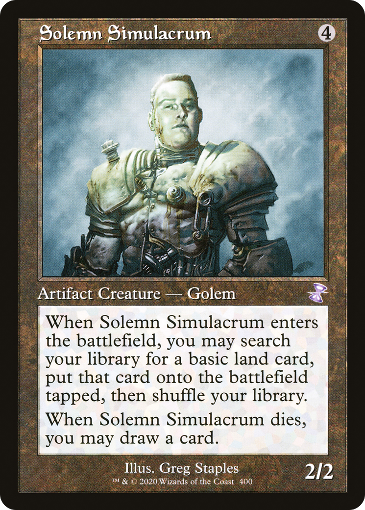 Solemn Simulacrum (Timeshifted) [Time Spiral Remastered]-1