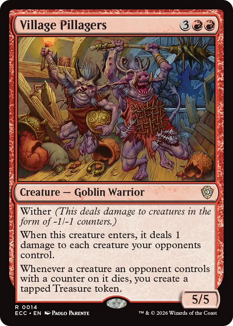Village Pillagers [Lorwyn Eclipsed Commander]-1