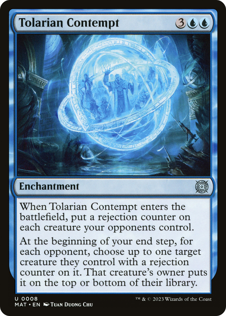 Tolarian Contempt (MAT-008) - March of the Machine: The Aftermath Foil-1