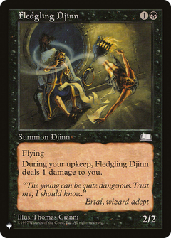 Fledgling Djinn [The List]-1