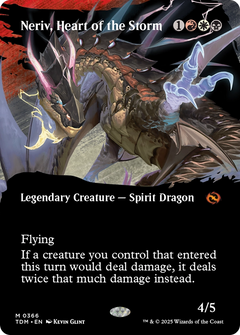 Neriv, Heart of the Storm (Borderless) [Tarkir: Dragonstorm]-1