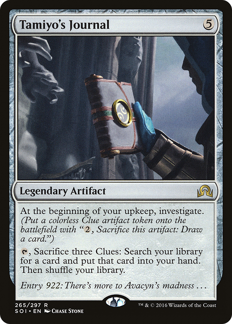Tamiyo's Journal (Entry 922) [Shadows over Innistrad]-1