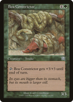 Boa Constrictor [Mercadian Masques]-1