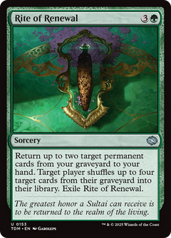 Rite of Renewal [Tarkir: Dragonstorm]-1