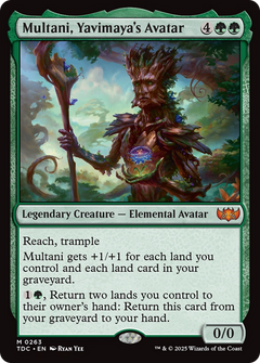 Multani, Yavimaya's Avatar [Tarkir: Dragonstorm Commander]-1