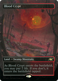 Blood Crypt (Borderless) (Galaxy Foil) [Unfinity]-1