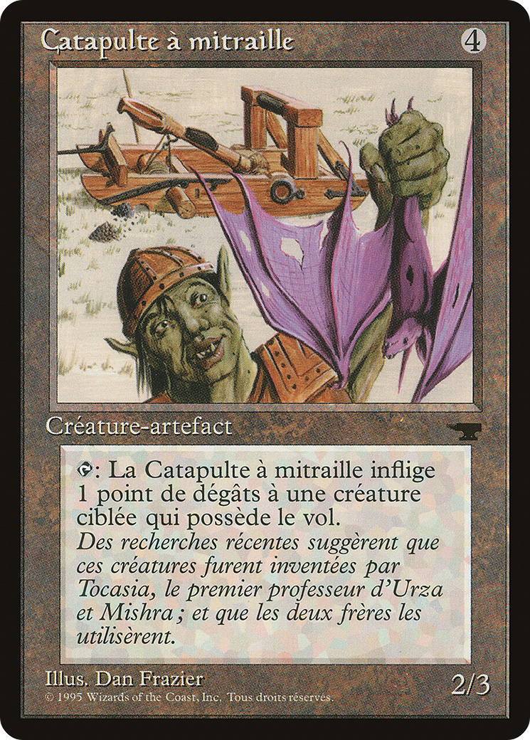 Grapeshot Catapult (French) - "Catapulte a mitraille" (REN-) - Renaissance-1