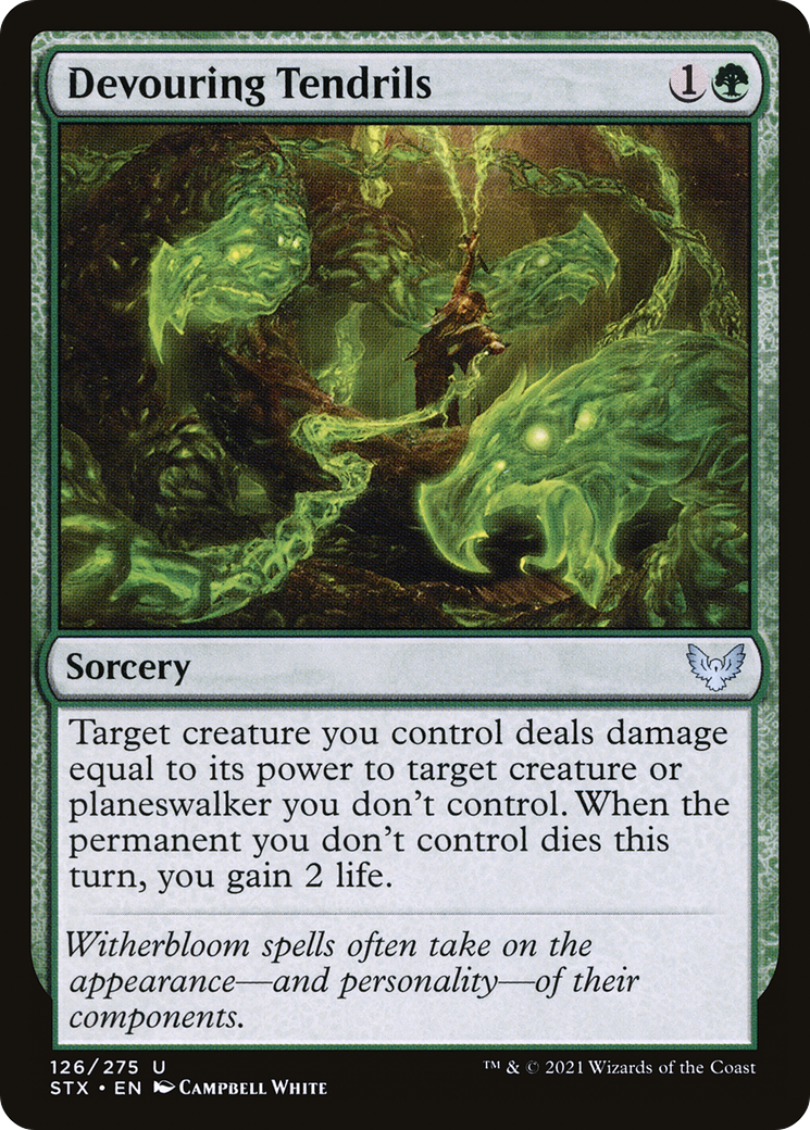Devouring Tendrils [Strixhaven: School of Mages]-1