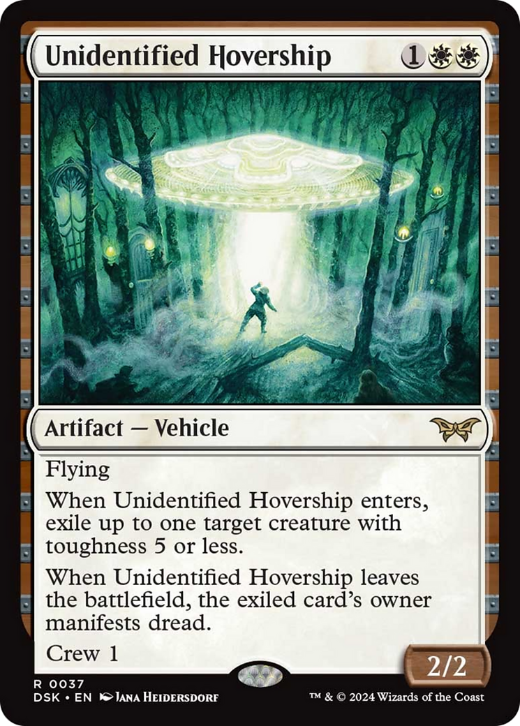Unidentified Hovership [Duskmourn: House of Horror]-1