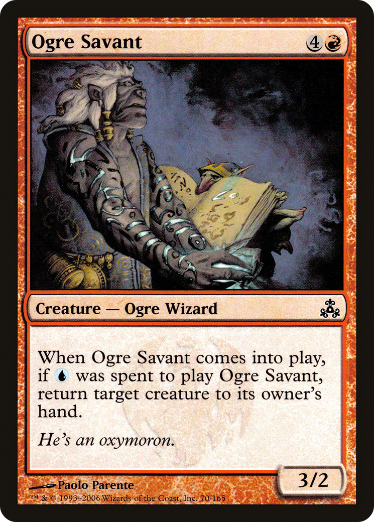 Ogre Savant [Guildpact]-1