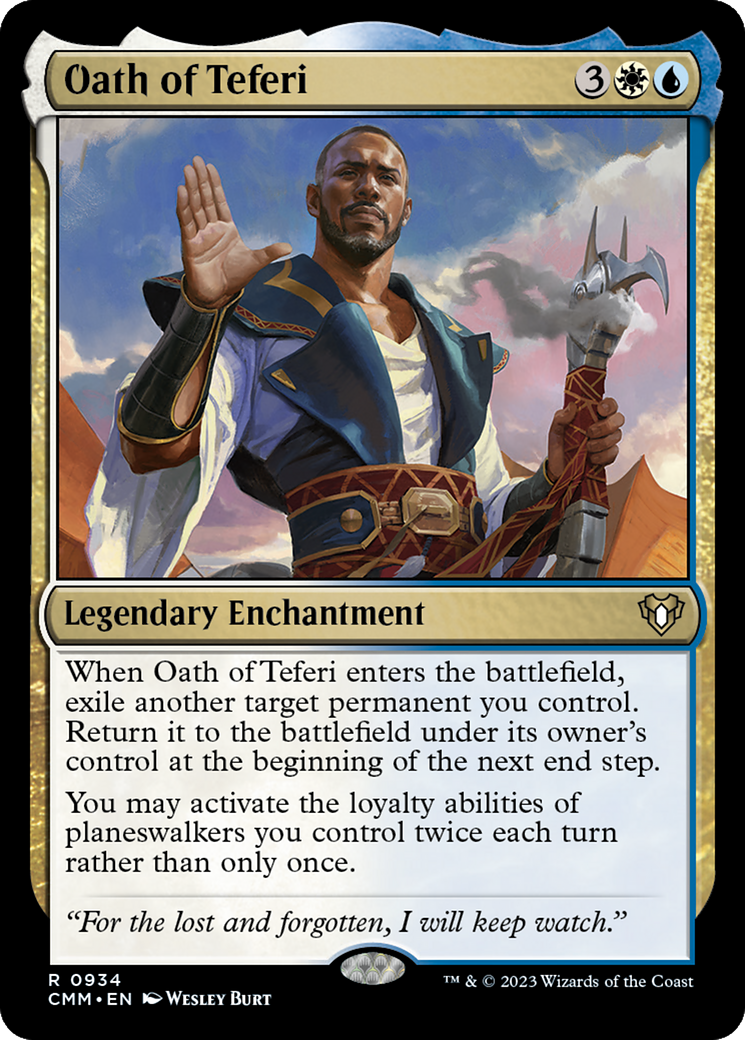 Oath of Teferi [Commander Masters]-1