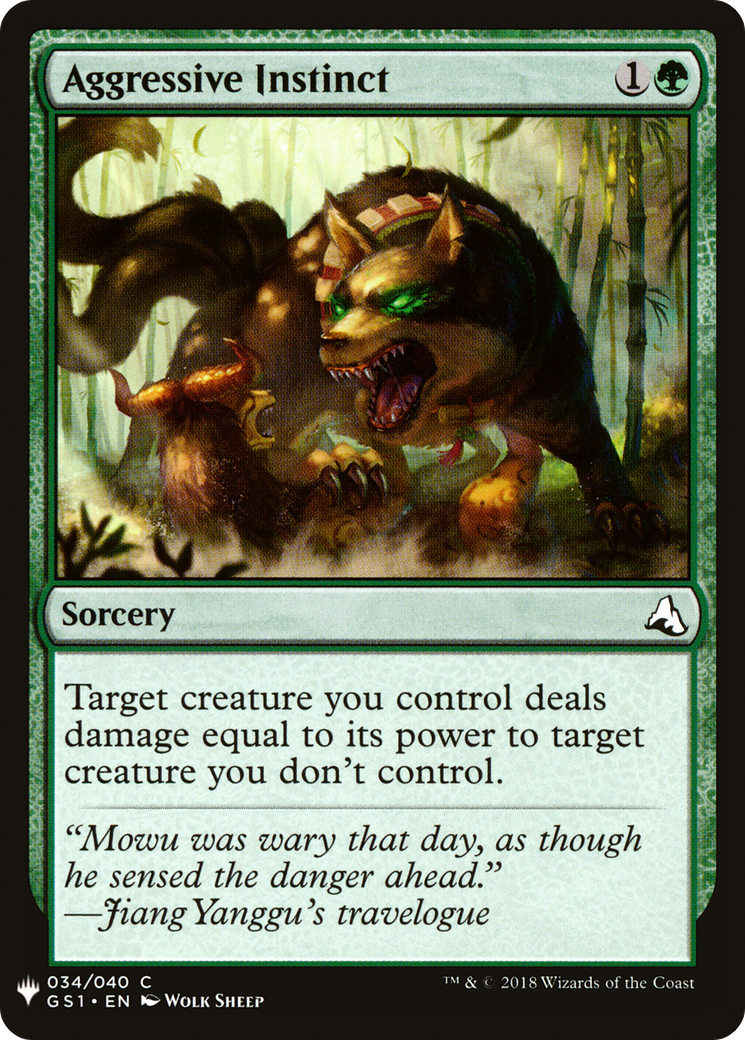 Aggressive Instinct [Mystery Booster]-1