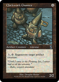 Clockwork Gnomes (ME4-191) - Masters Edition IV Foil-1