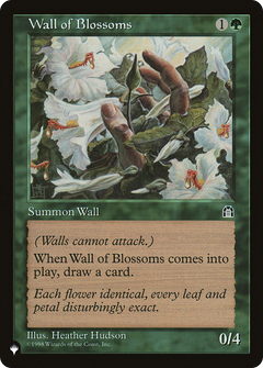 Wall of Blossoms (LIST-) - The List-1