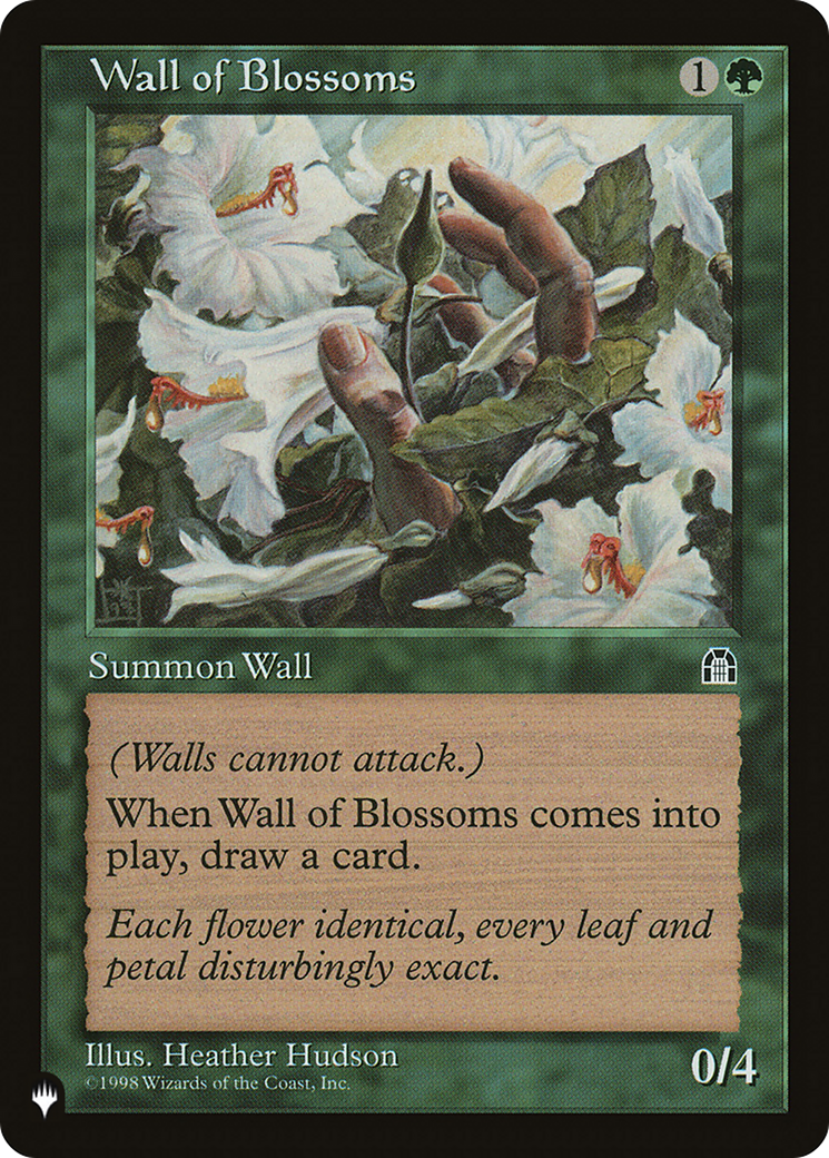 Wall of Blossoms (LIST-) - The List-1