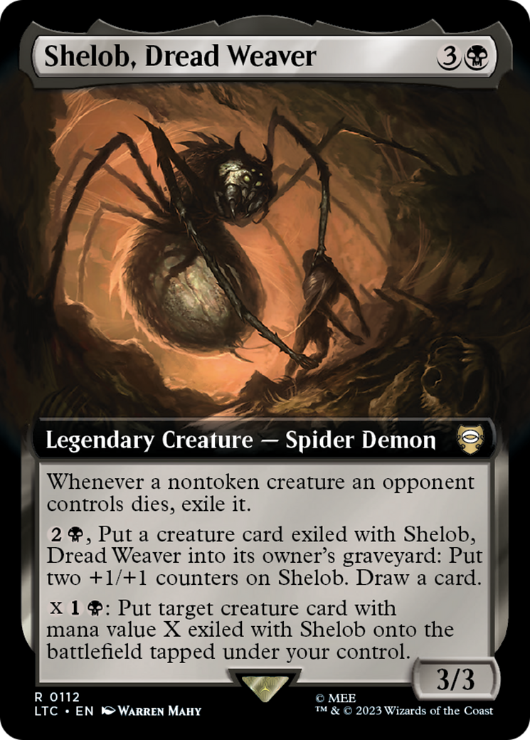 Shelob, Dread Weaver (Extended Art) [The Lord of the Rings: Tales of Middle-Earth Commander]-1