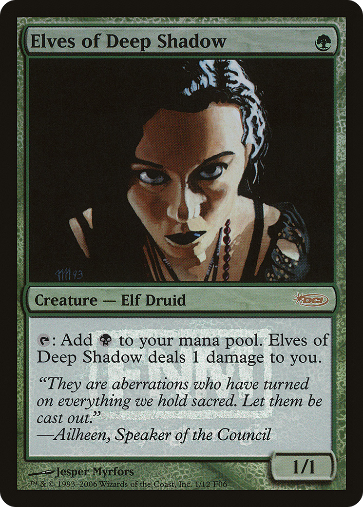Elves of Deep Shadow [Friday Night Magic 2006]-1