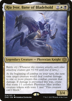 Ria Ivor, Bane of Bladehold [Phyrexia: All Will Be One]-1