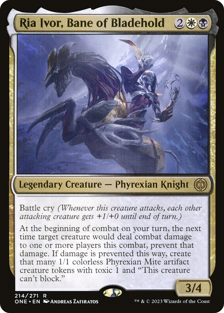 Ria Ivor, Bane of Bladehold [Phyrexia: All Will Be One]-1